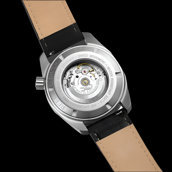 REEF 2.0 DIVER SWISS AUTOMATIC 30ATM-Royal Blue Diving Watch 46MM