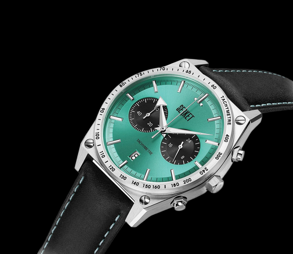 TACHYMETRE Tiffany Blue 42.5MM