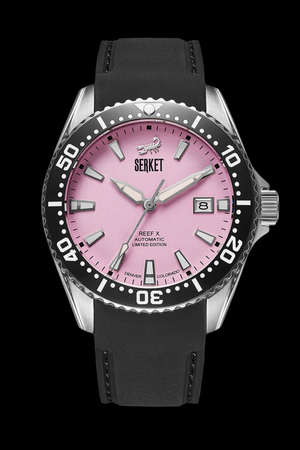 REEF X AUTOMATIC DIVER - Cotton Candy 43MM Oyster Bracelet