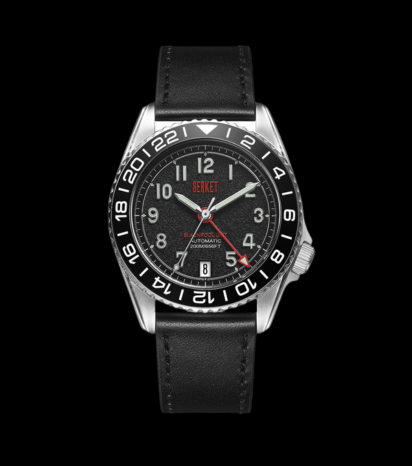 BLACKPOOL GMT AUTOMATIC Asphalt 39MM