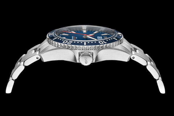 REEF X AUTOMATIC DIVER - Navy Blue 43MM Oyster Bracelet