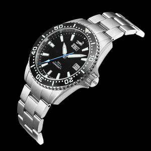 REEF X AUTOMATIC DIVER - Onyx Black 43MM Oyster Bracelet