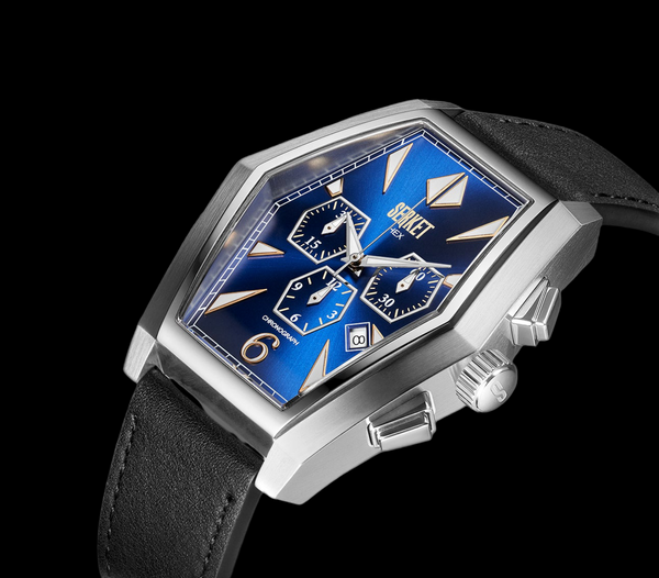 HEX CHRONOGRAPH Dark Blue 44MM
