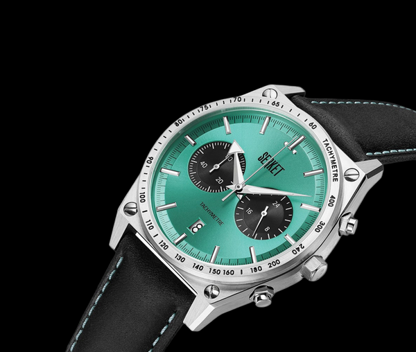 TACHYMETRE Tiffany Blue 42.5MM