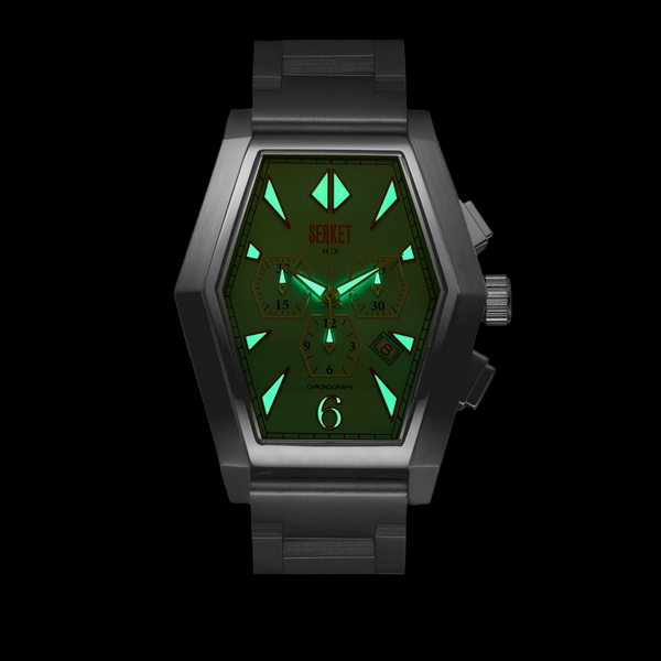 HEX CHRONOGRAPH Black 44MM