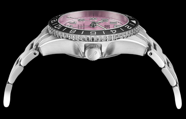 BLACKPOOL GMT AUTOMATIC-Cotton Candy Steel 40MM