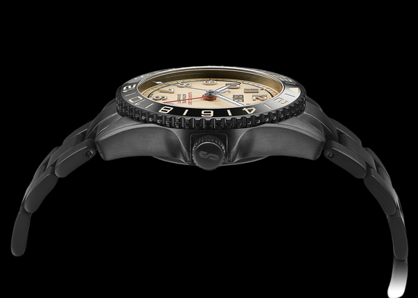 BLACKPOOL GMT AUTOMATIC-Vintage Beige DLC 40MM