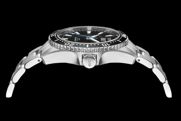 REEF X AUTOMATIC DIVER - Onyx Black 43MM Oyster Bracelet