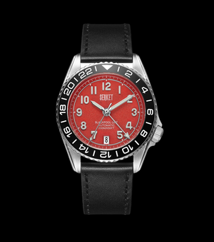 BLACKPOOL GMT AUTOMATIC-Fire Engine Red 39MM