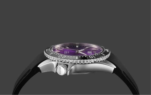 REEF X AUTOMATIC DIVER Violet Purple Limited Edition 42.5MM
