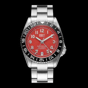 BLACKPOOL GMT AUTOMATIC-Fire Engine Red 39MM