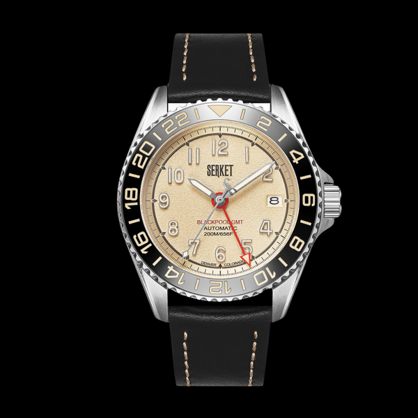 BLACKPOOL GMT AUTOMATIC-Vintage Beige 40MM