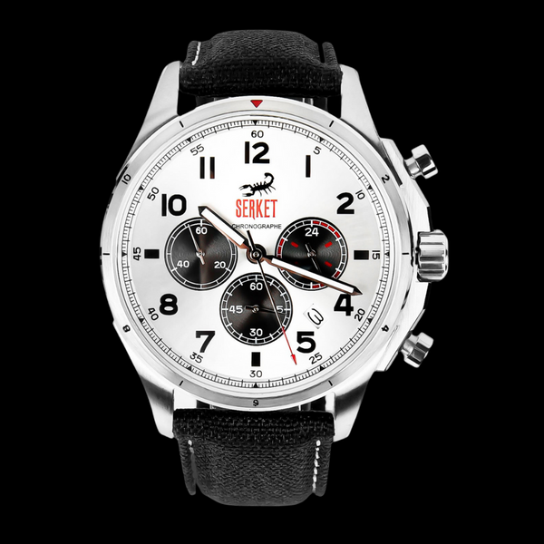 CHRONOGRAPHE-Argent_45MM