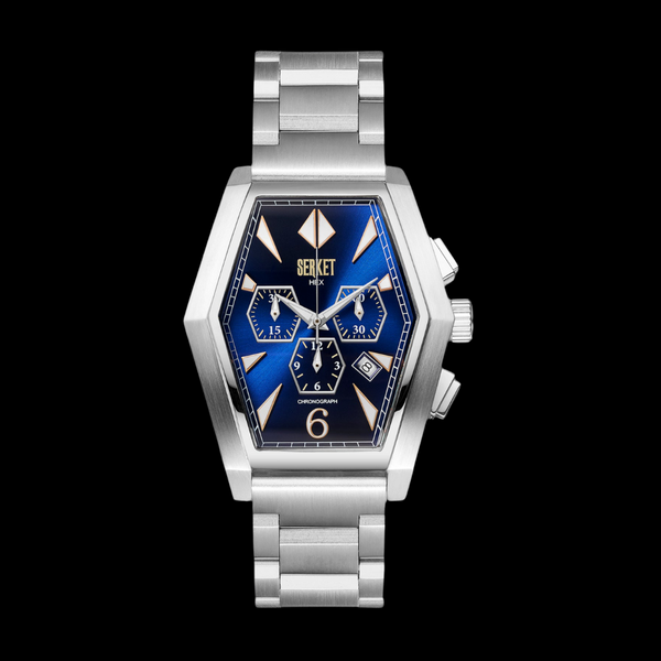 HEX CHRONOGRAPH Dark Blue 44MM