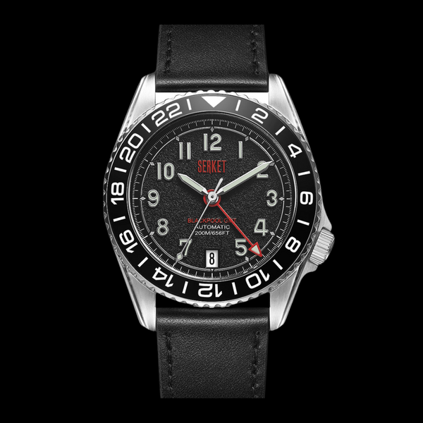 BLACKPOOL GMT AUTOMATIC Asphalt 39MM