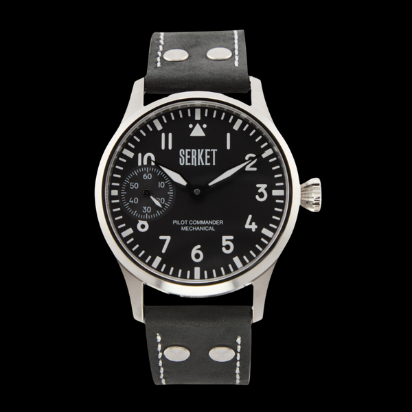 PILOT COMMANDER Black 42MM