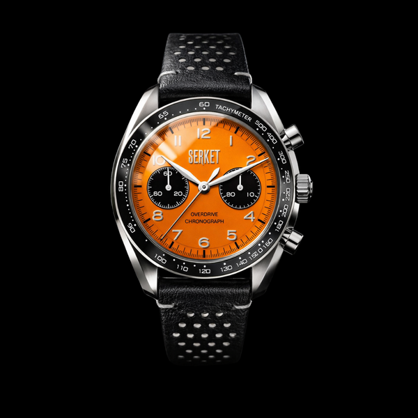 OVERDRIVE CHRONOGRAPH Manual Wind Steel Orange 40MM