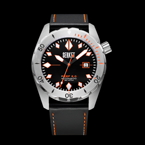 REEF 2.0 DIVER SWISS AUTOMATIC 30ATM-Black Diving Watch 46MM