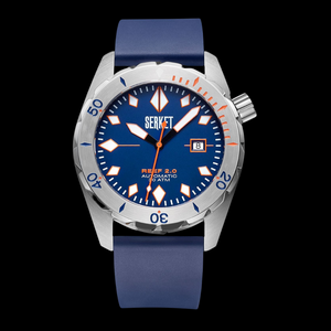 REEF 2.0 DIVER SWISS AUTOMATIC 30ATM-Royal Blue Diving Watch 46MM