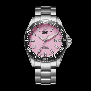REEF X AUTOMATIC DIVER - Cotton Candy 43MM Oyster Bracelet