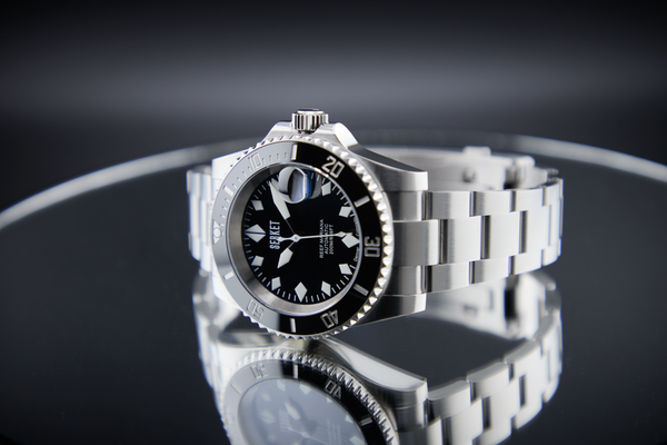 REEF MARIANA DIVER - Black Dial Black Bezel 40MM