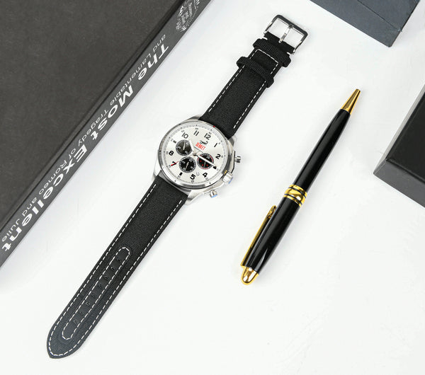 CHRONOGRAPHE-Argent_45MM